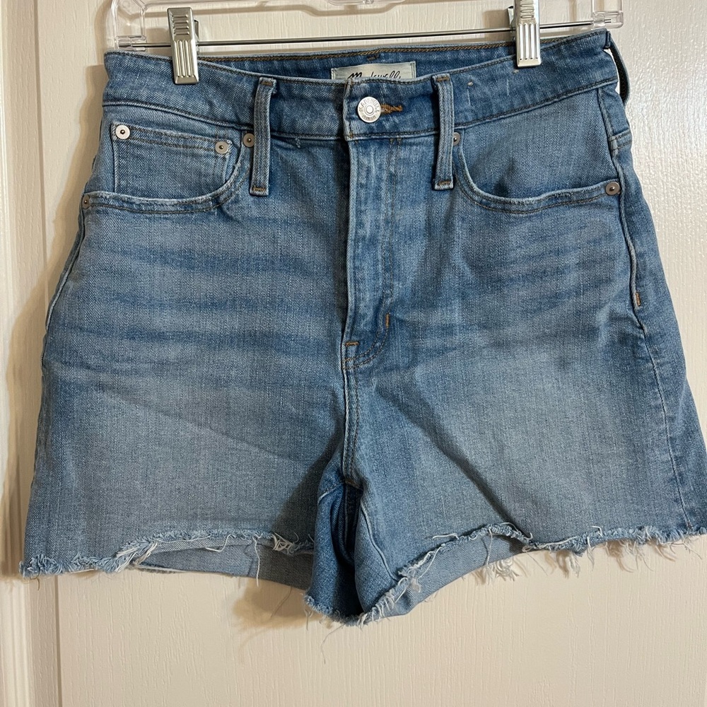 Madewell Light Blue Denim Shorts